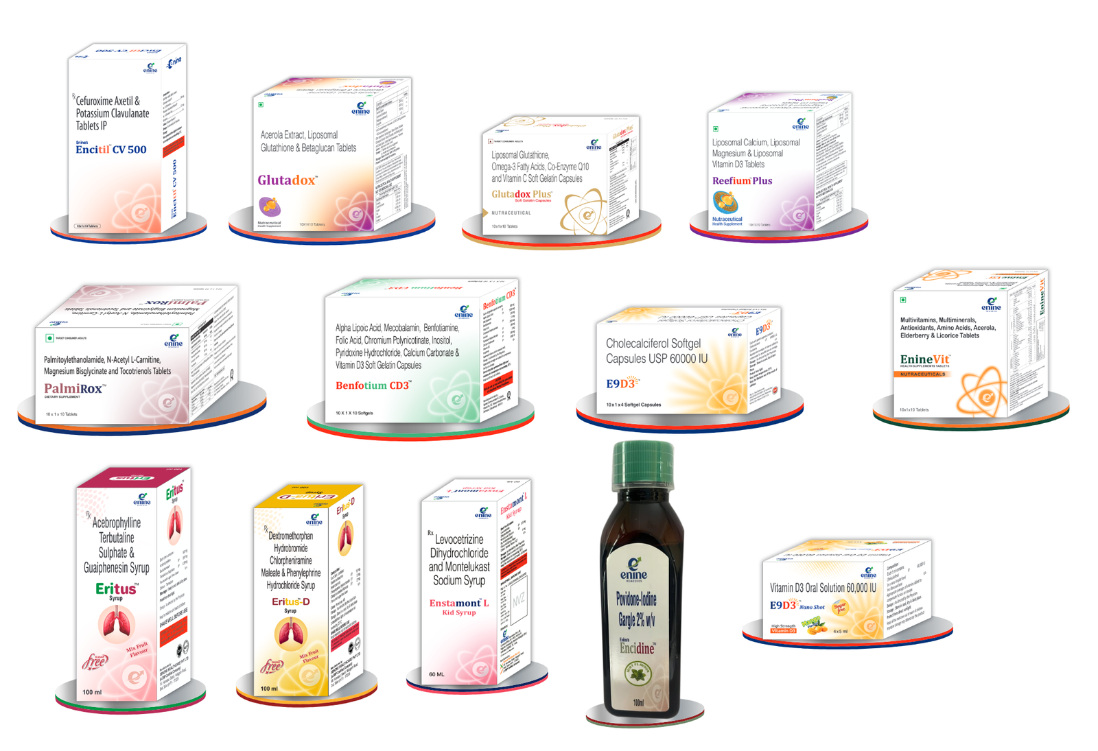 Full Sheet 3 - Syrups, Gargles & Nutraceuticals